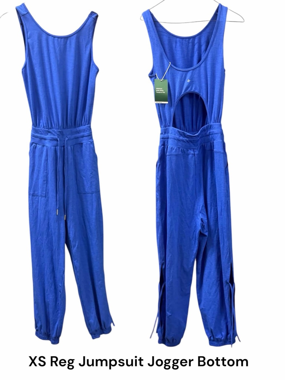 Halara - Womenβs Blue Jogger Jumpsuit